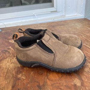 Merrell Kids JUNGLE MOC NUBUCK JUNIOR DK BROWN